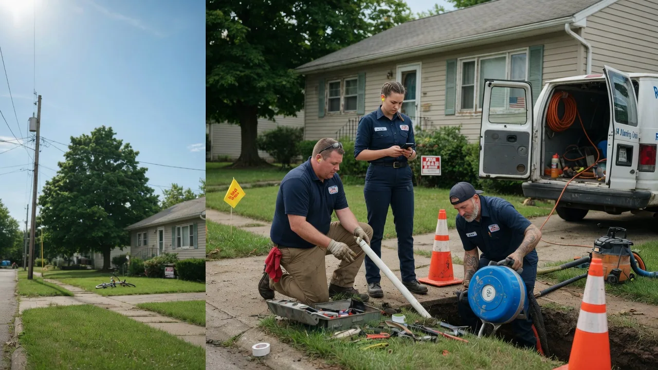 Sewer Line Repair in Harvel, IL near me